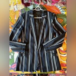 INC International Concepts Navy and Black Blazer